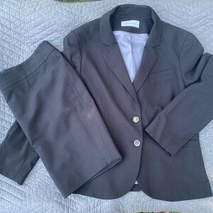 Calvin Klein Black Skirt Suit Set